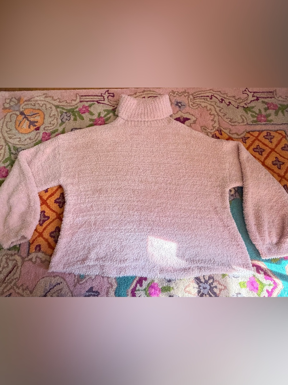 SO Turtle Neck Crop Sweater XL